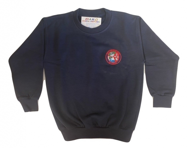 Scoil Phroinsiais Naofa (Clara Boys) Navy Sweatshirt